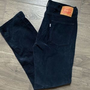 Levi 514 Navy Corduroy